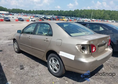 2007 Toyota Corolla Le z USA, uszkodzony, nr VIN 2T1BR32EX7C790237